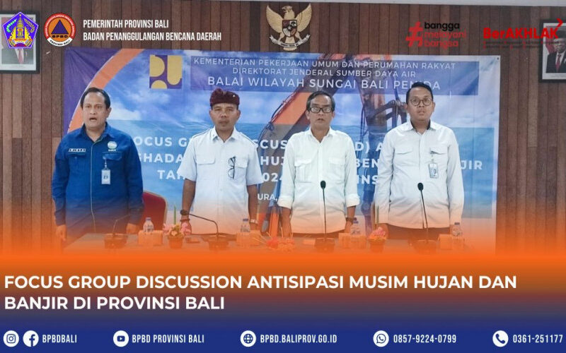 Focus Group Discussion Analisis Banjir Kota Denpasar |